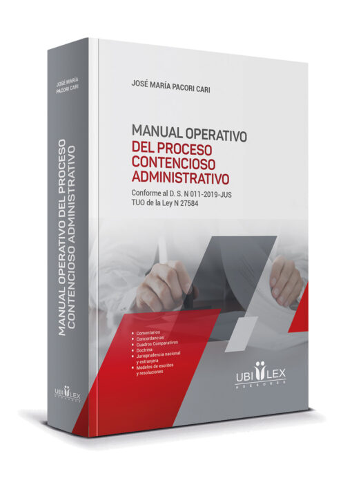 manual operativo del proceso contencioso administrativo