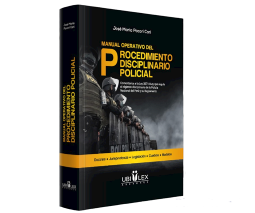 Manual operativo del procedimiento disciplinario policial
